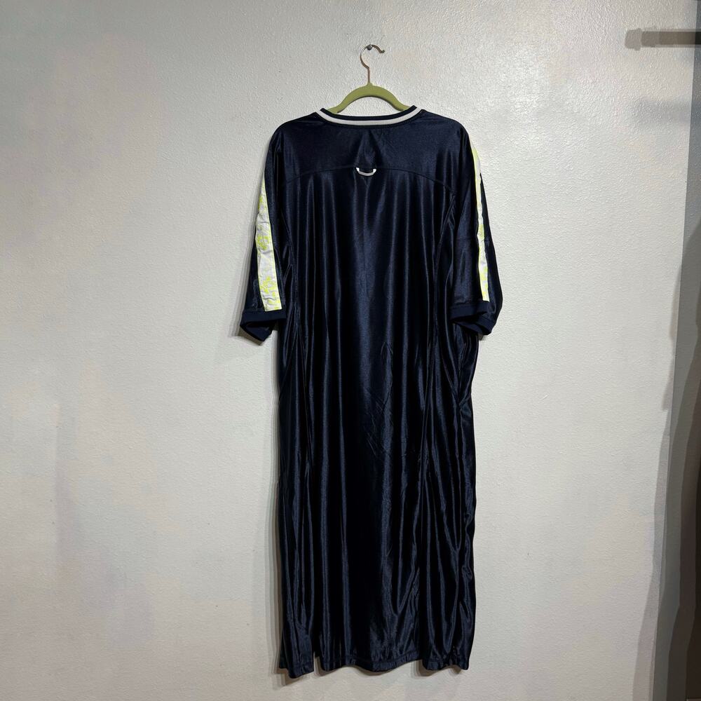 Free People Movement Navy Combo Happy Camper Tee Shirt Maxi Dress Sz S - Picture 9 of 12